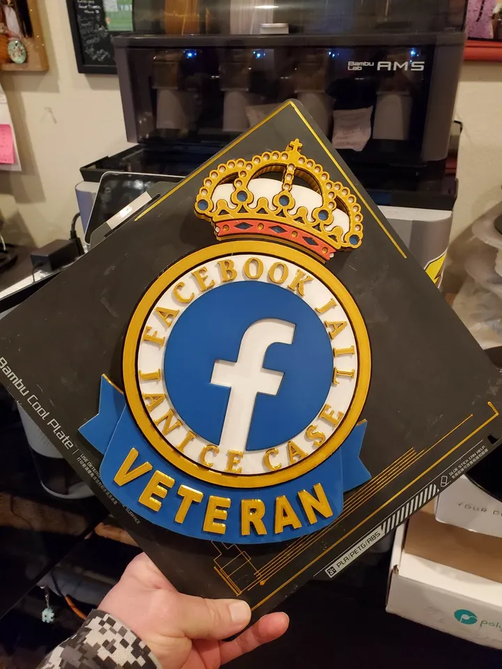 facebook jail veteran pin