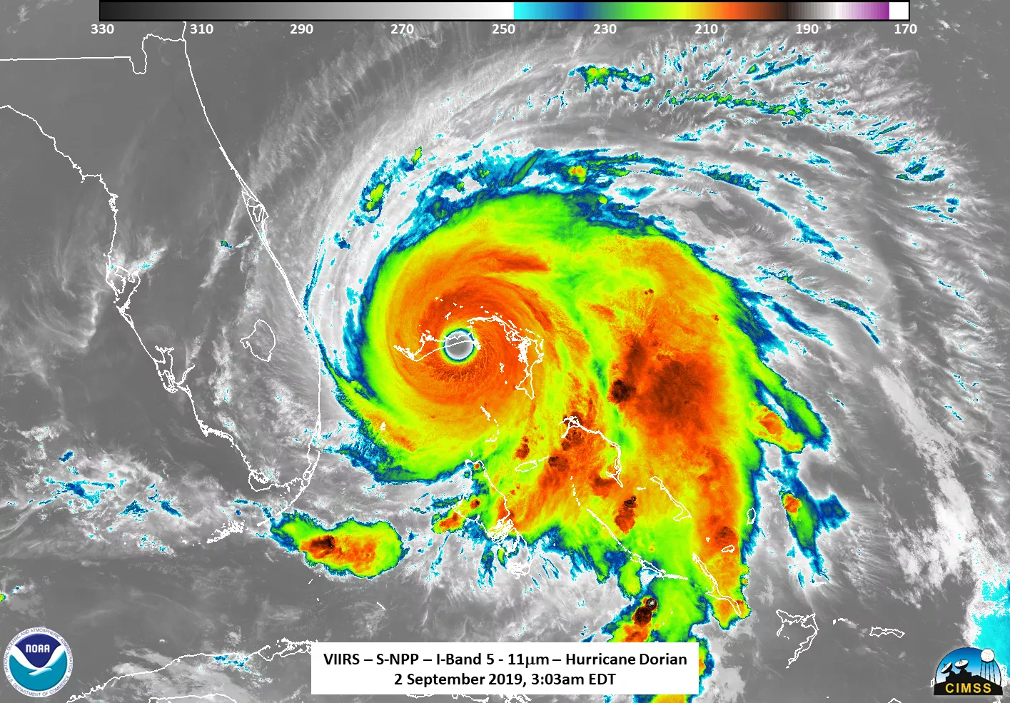 noaa hurricane center satellite