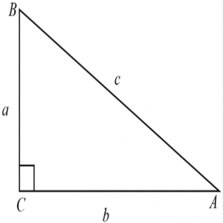 a right triangle abc