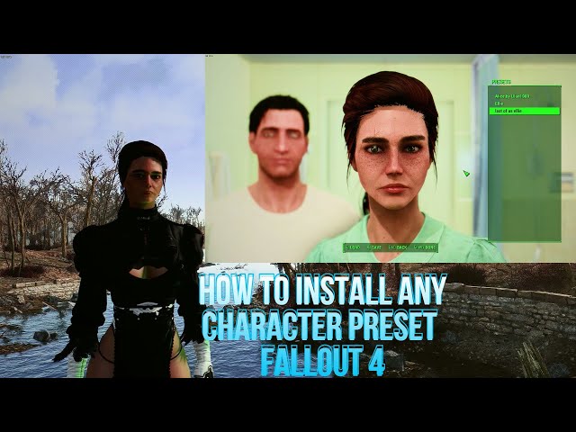 fallout 4 looksmenu presets not working