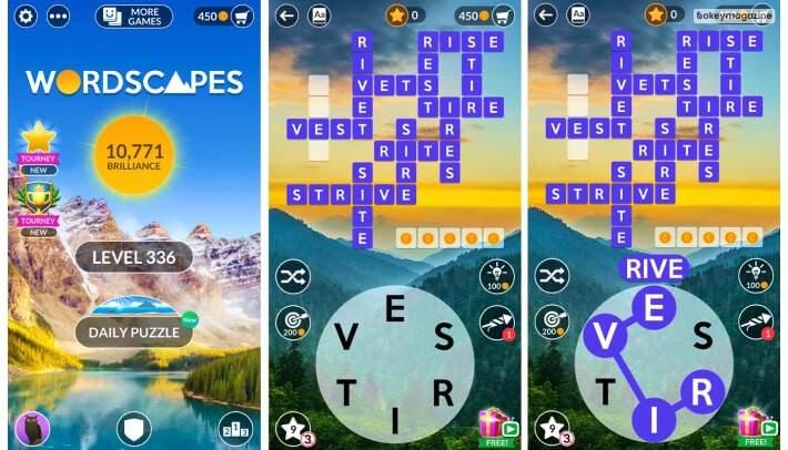 wordscapes daily puzzle