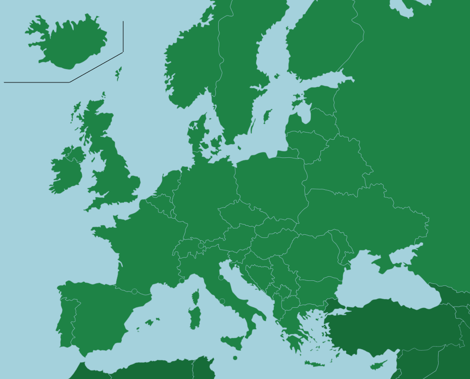 map of european countries quiz