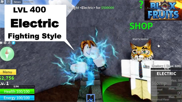 how to get electric claw in blox fruits second sea