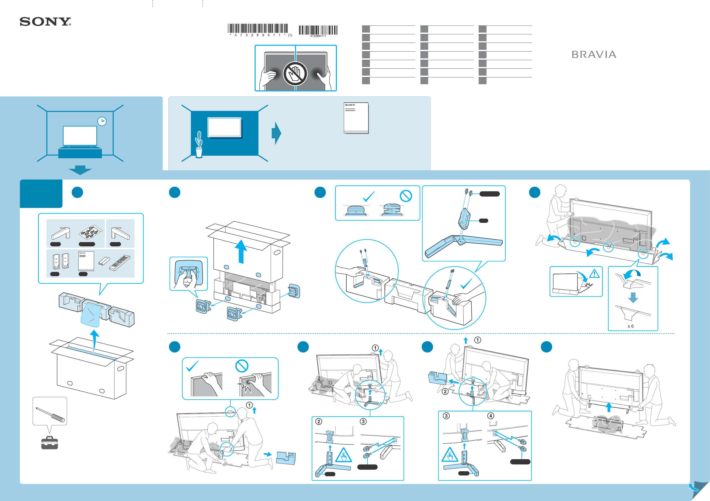 sony bravia tv setup manual