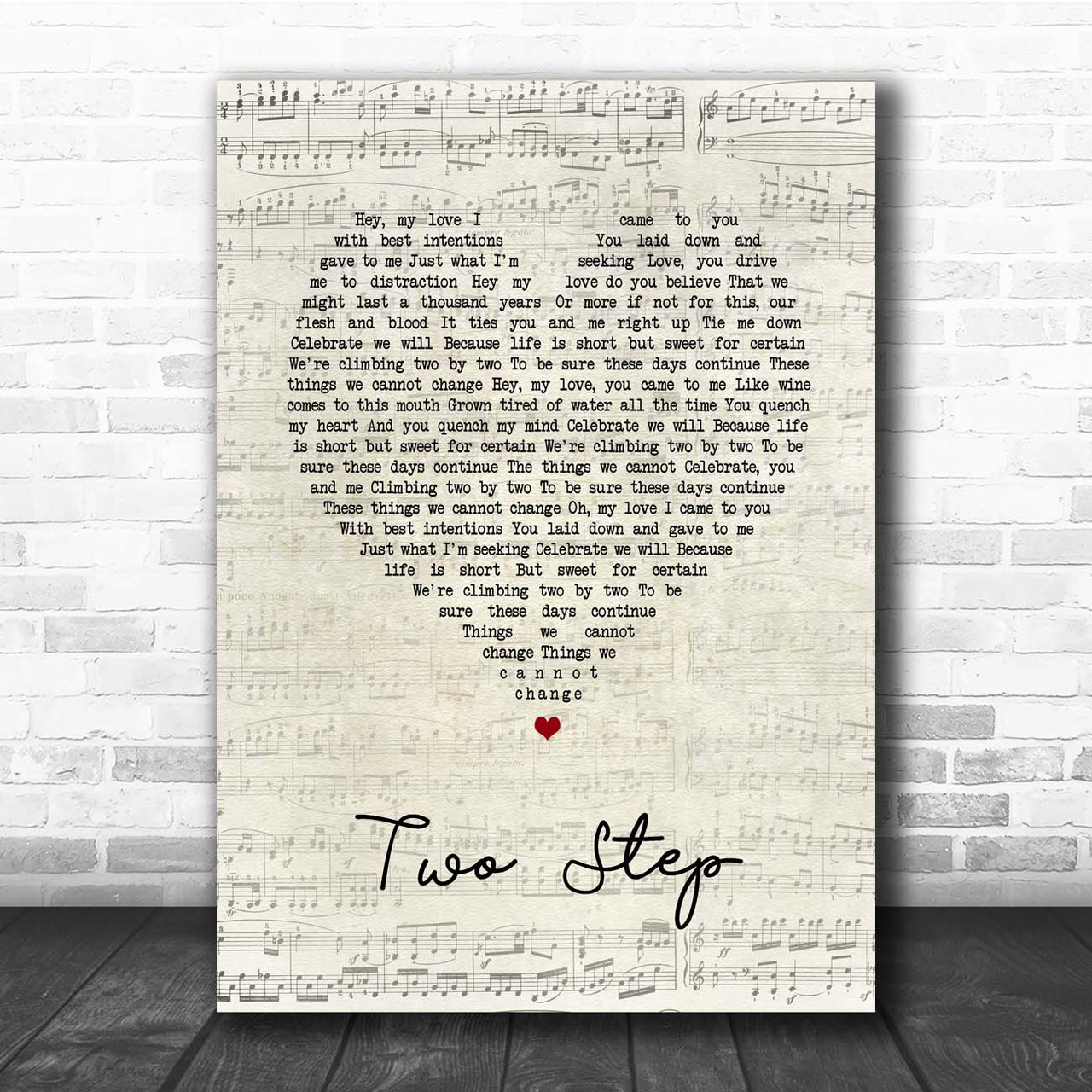 two step song lyrics