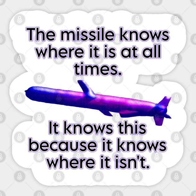 the missile knows where it is copypasta