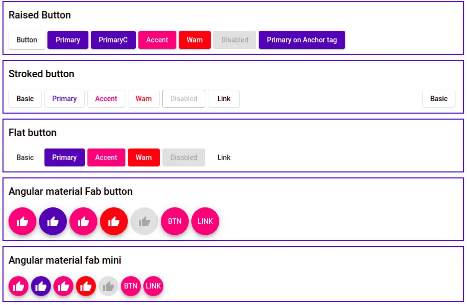 angular material icon button size