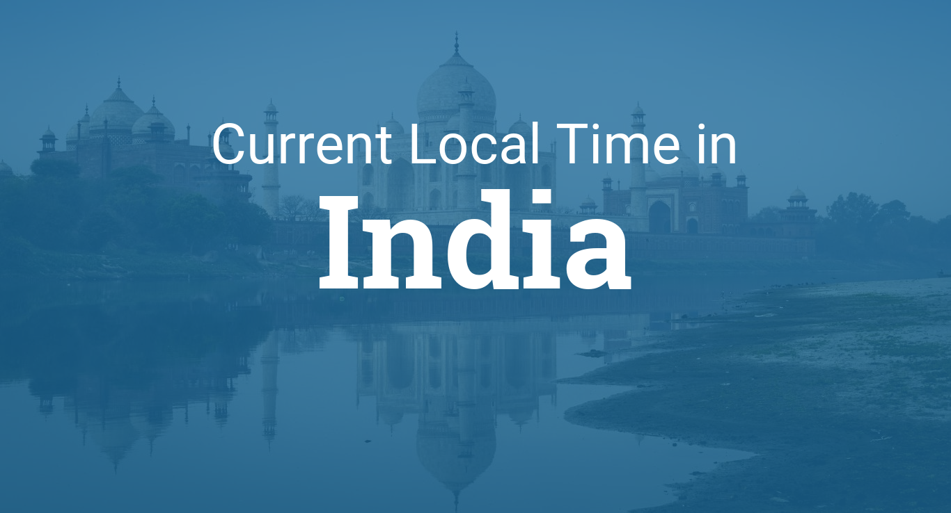 current ist time in india