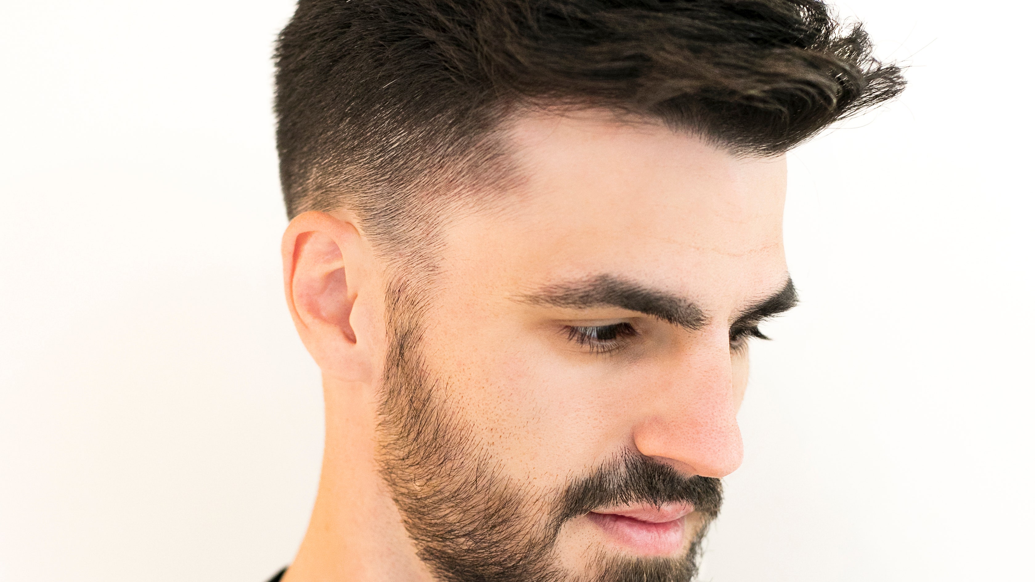 corte pelo corto hombre