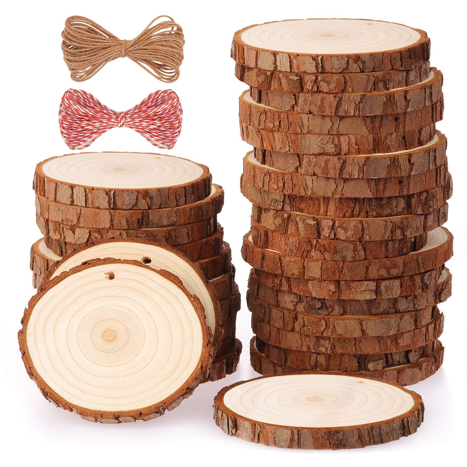 wood circles for crafts