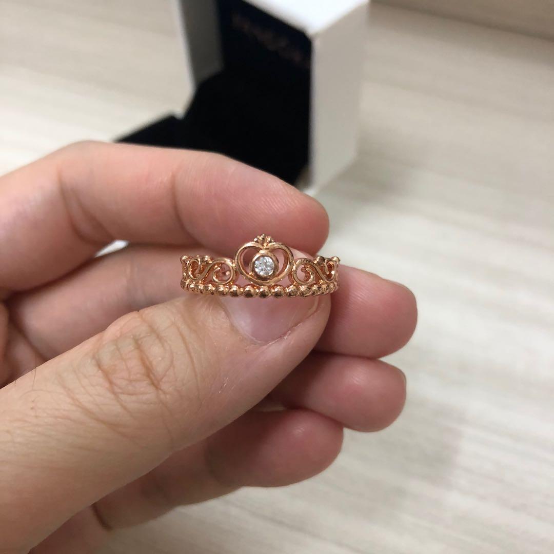 princess tiara ring