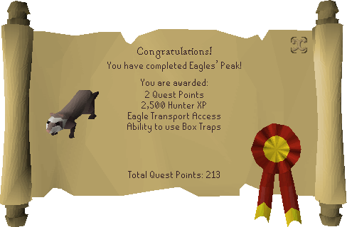 eagle peak osrs