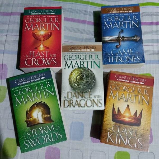 game of thrones books in order pdf