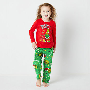 grinch pj set