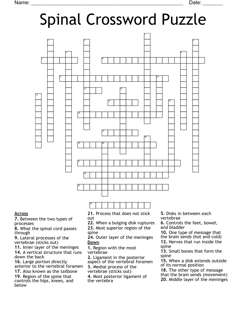 spine-tingling daily themed crossword