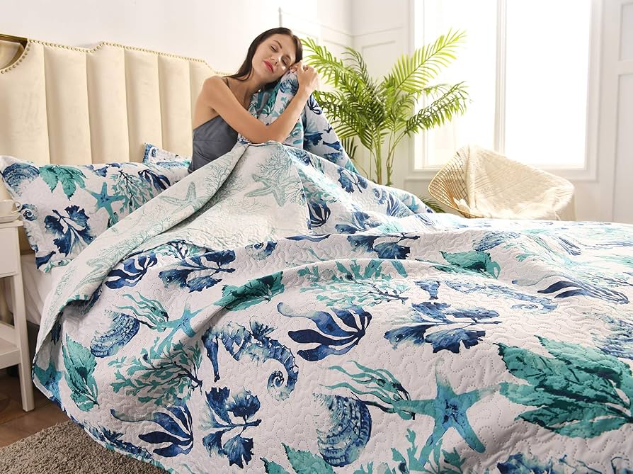 beachy bedding quilts