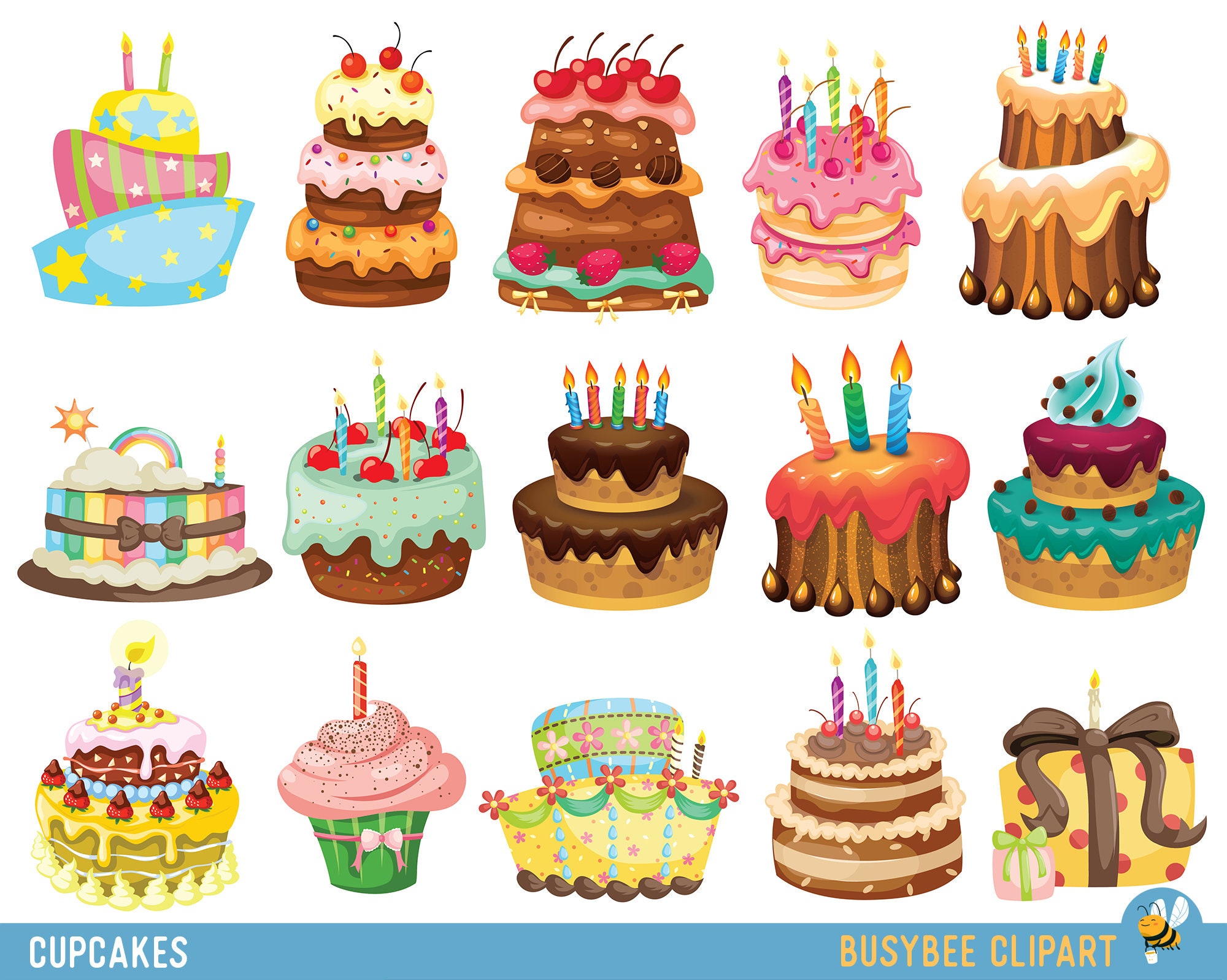 cake birthday clipart