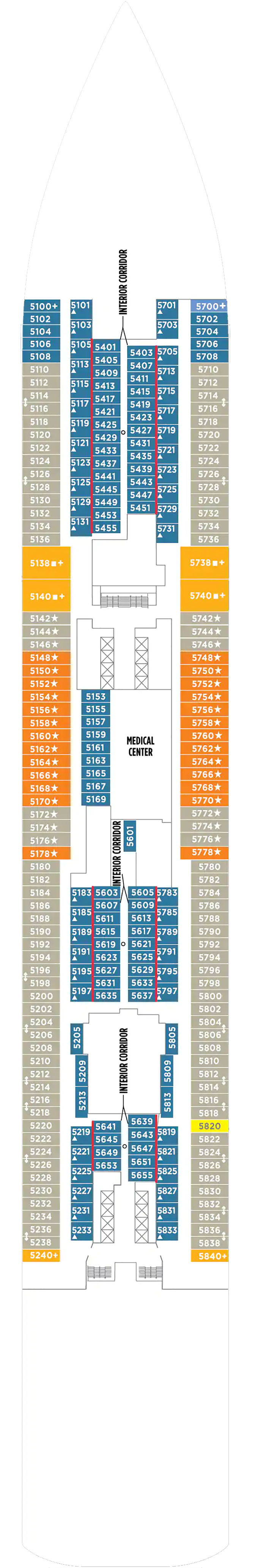 norwegian getaway deck plans