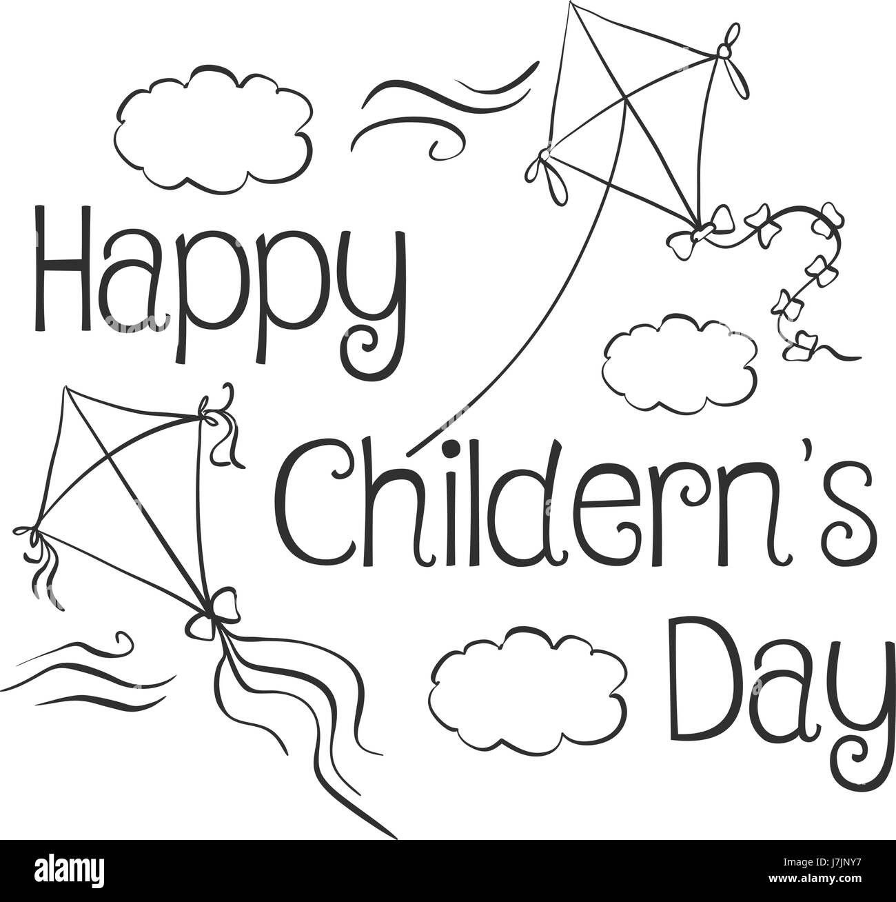 childrens day pictures to draw