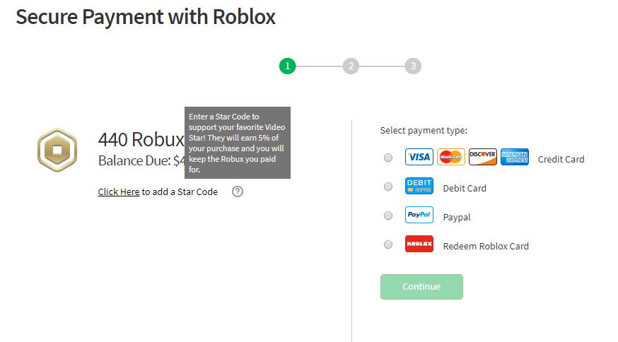 roblox star code