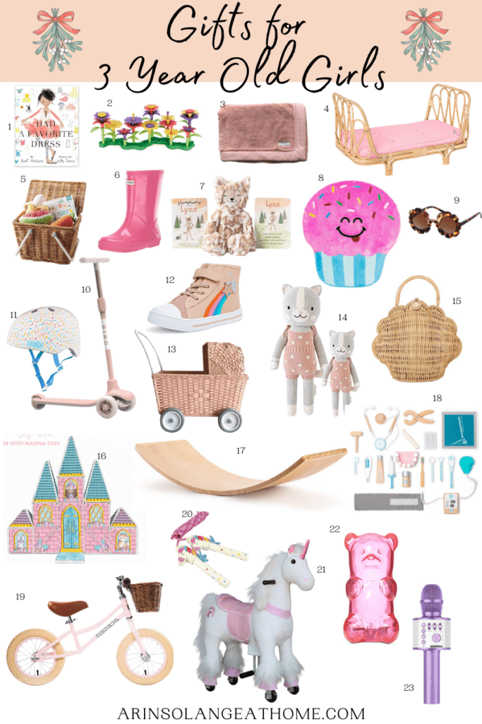 best christmas gifts for 3 year old girl