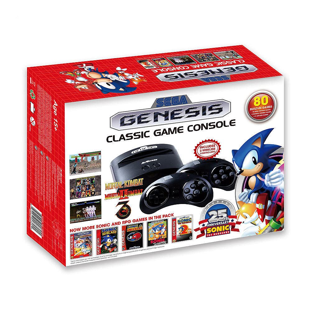 mega drive classic game console