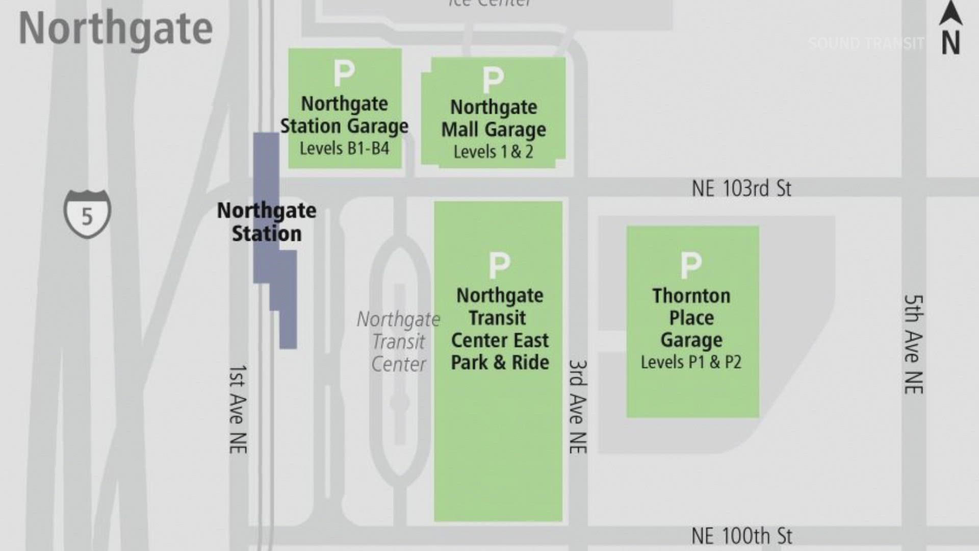 free parking near newark northgate station