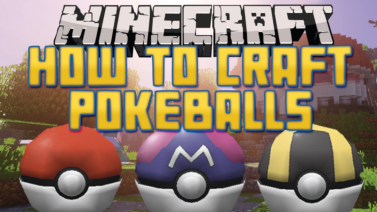 how to make pokeballs pixelmon