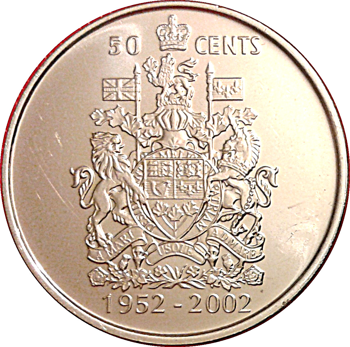 50 cent coin canada