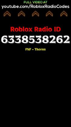 roblox codes radio