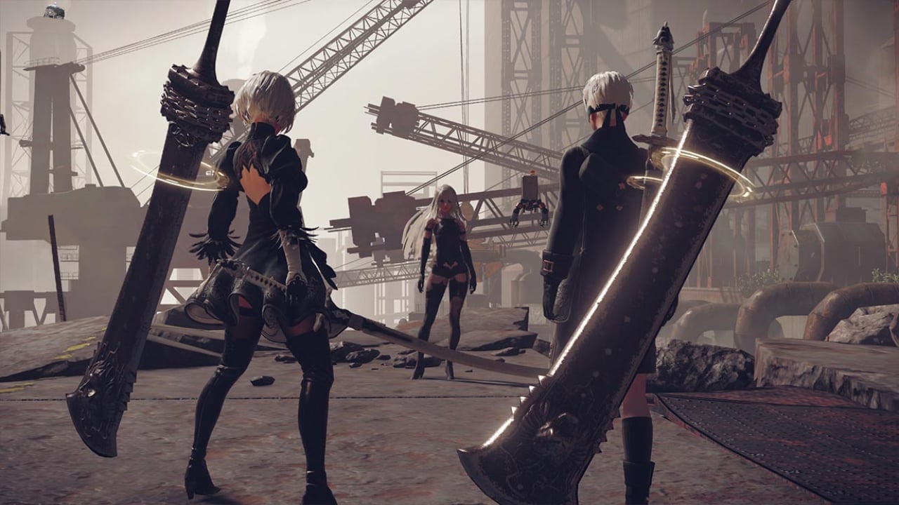 nier automata gameplay