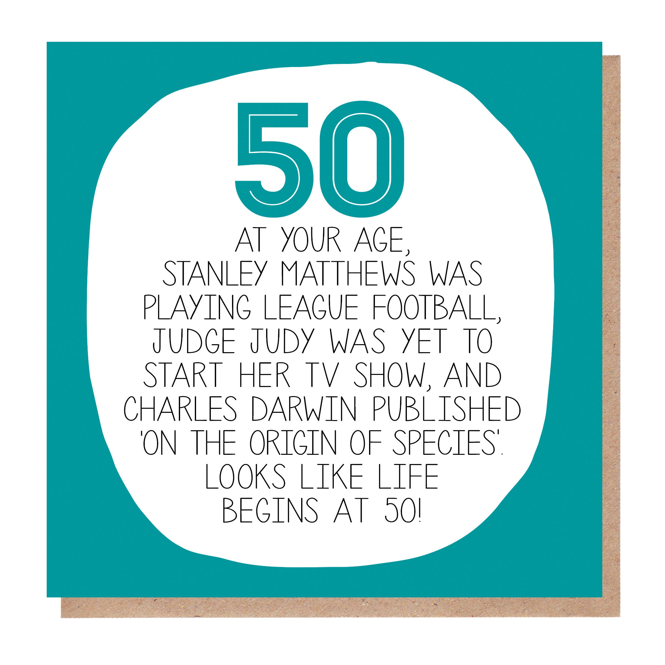 funny 50th birthday cards