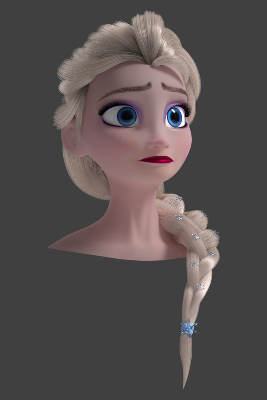 elsa en 3d