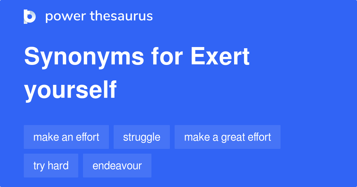 endeavour thesaurus