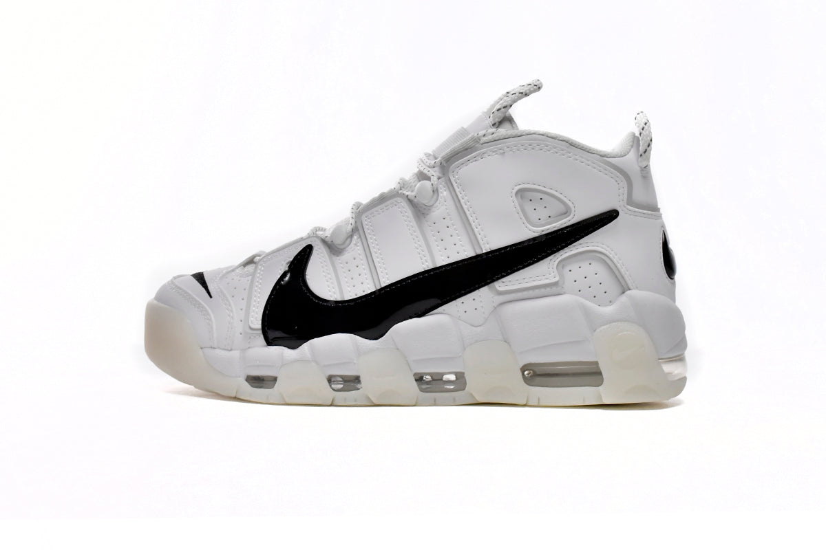 uptempo white black