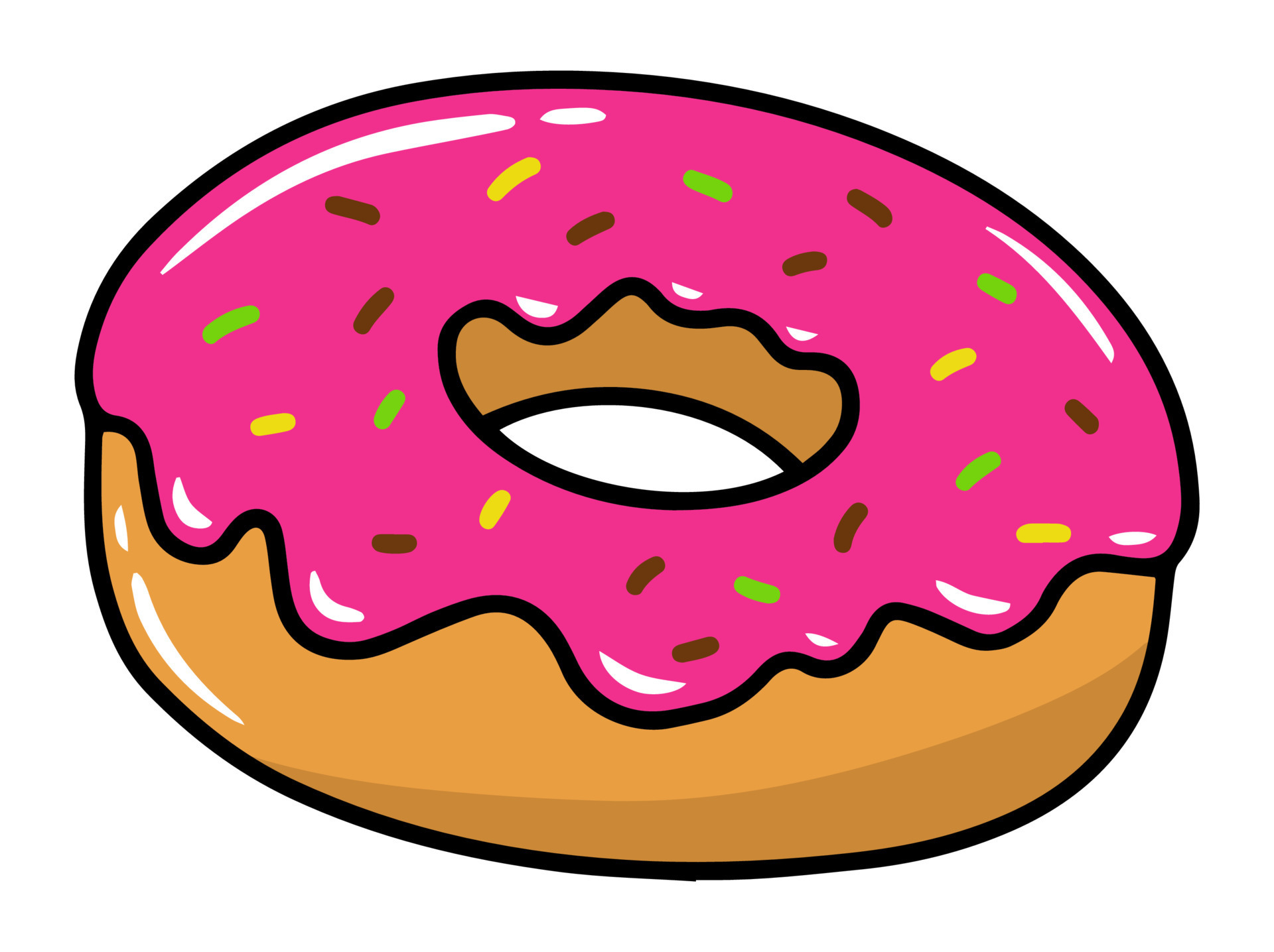 doughnut clipart