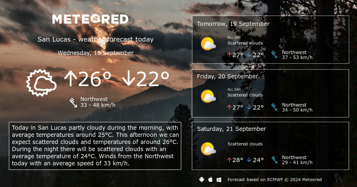 cabo san lucas 14 day weather forecast