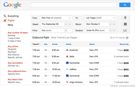 google flights