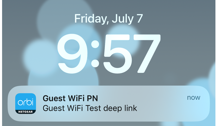 guest wifi test deep link