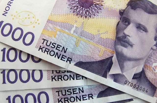 pound to norwegian krone