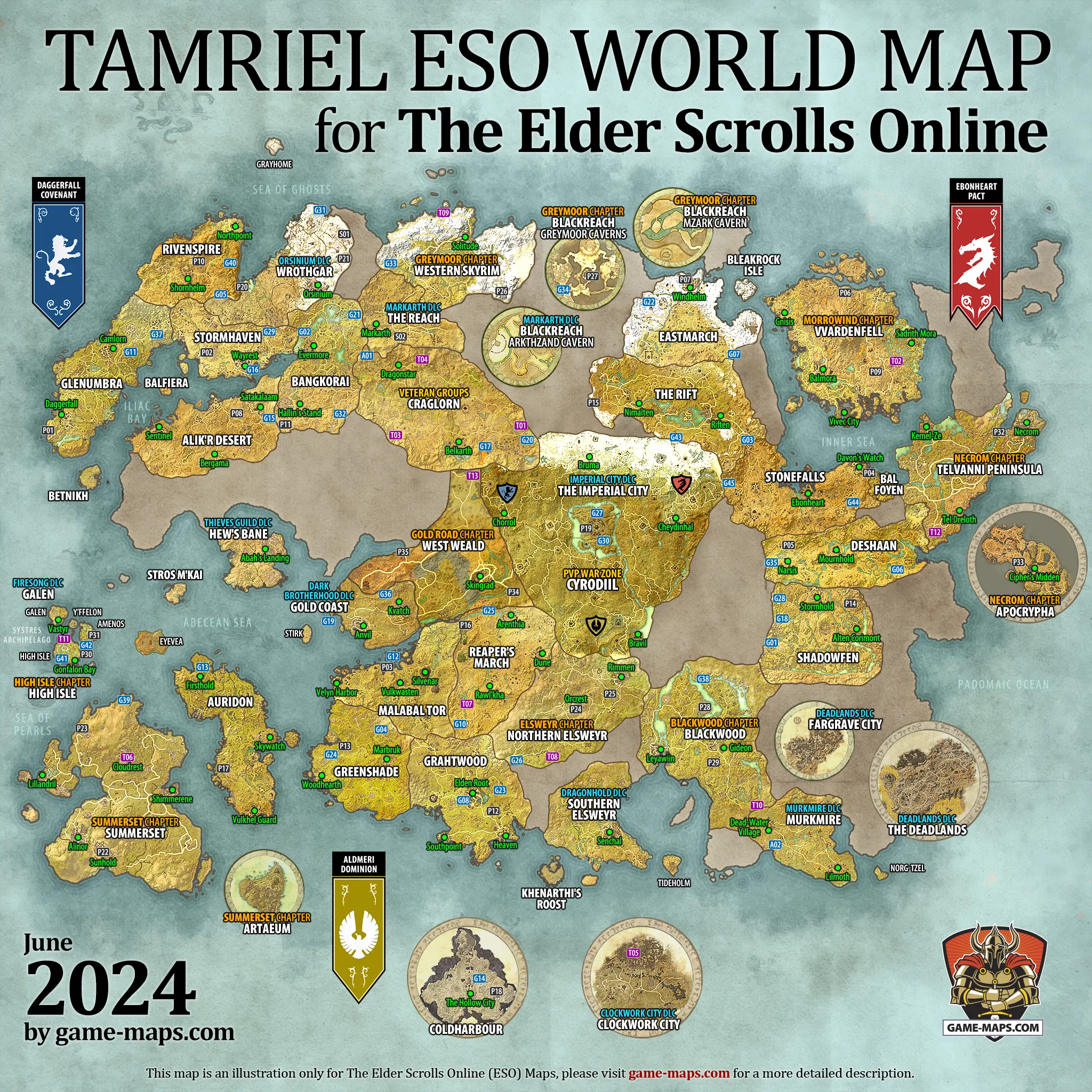 elder scrolls online map size comparison