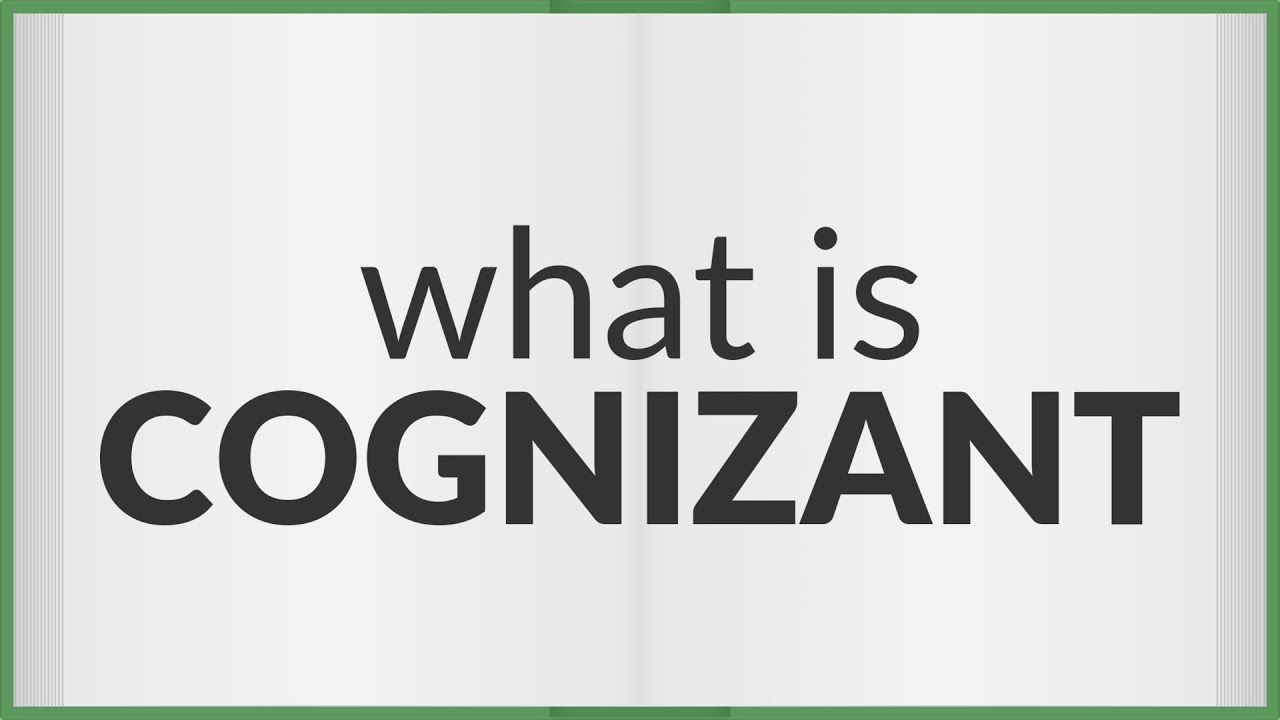 cognizant meaning in malayalam