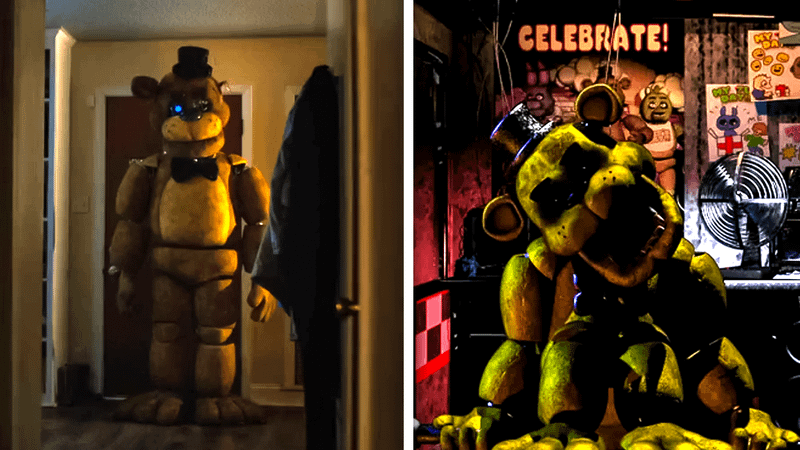 golden freddy fnaf movie