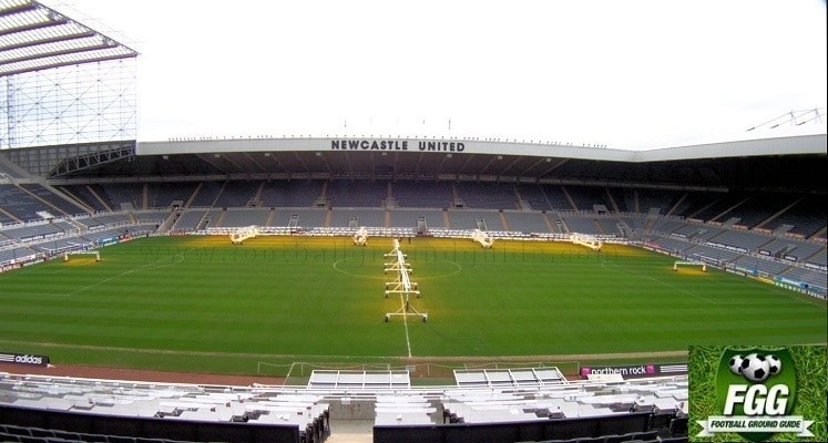 st james park newcastle slope