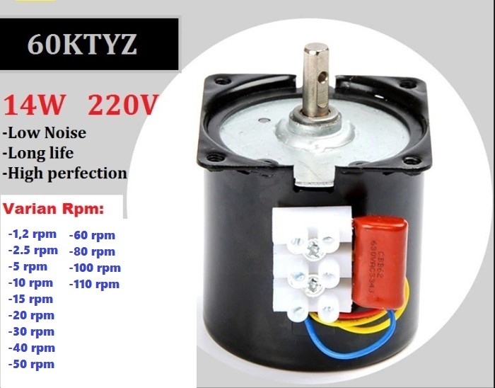 ac synchronous motor 60 rpm