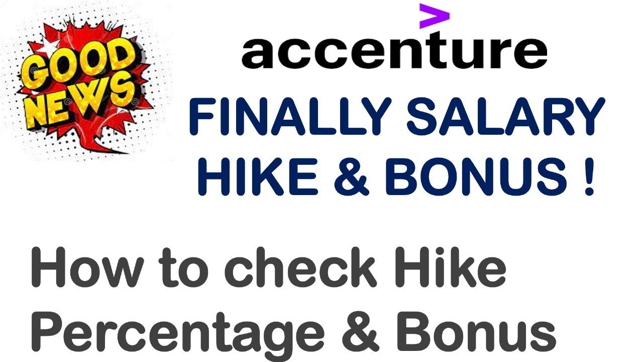 accenture hike percentage