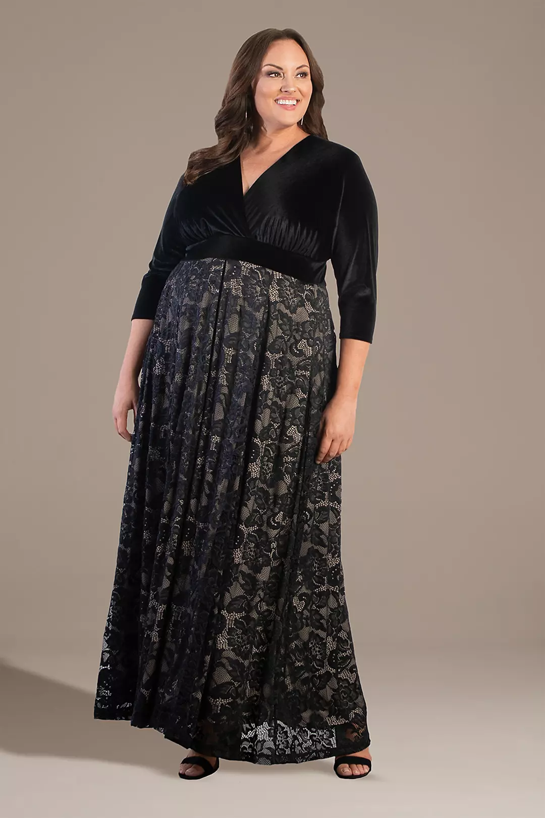 plus size empire waist dress