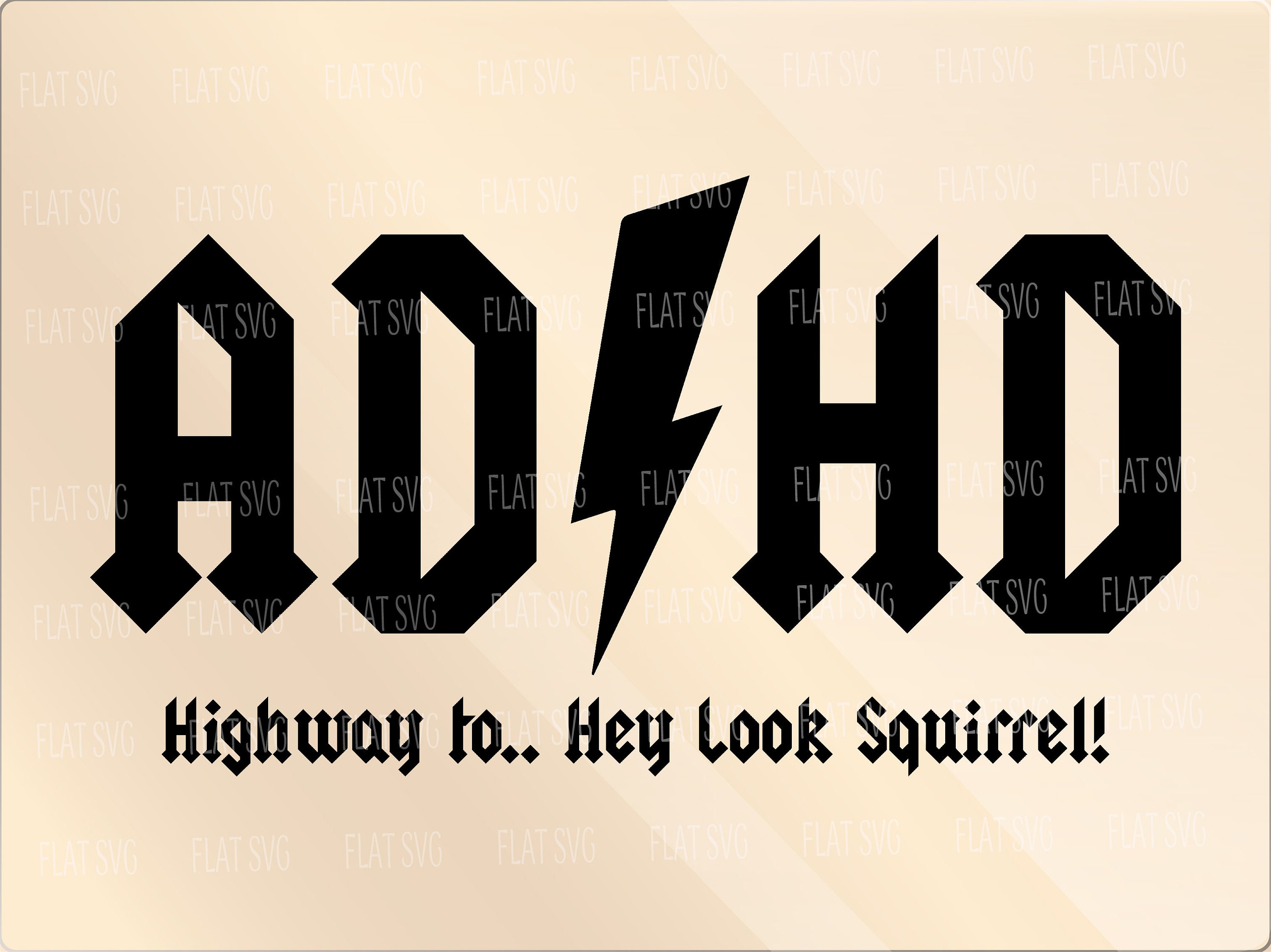 adhd highway to hey look a squirrel