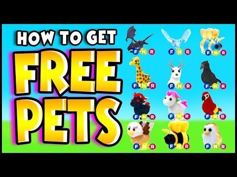 adopt me pets for free