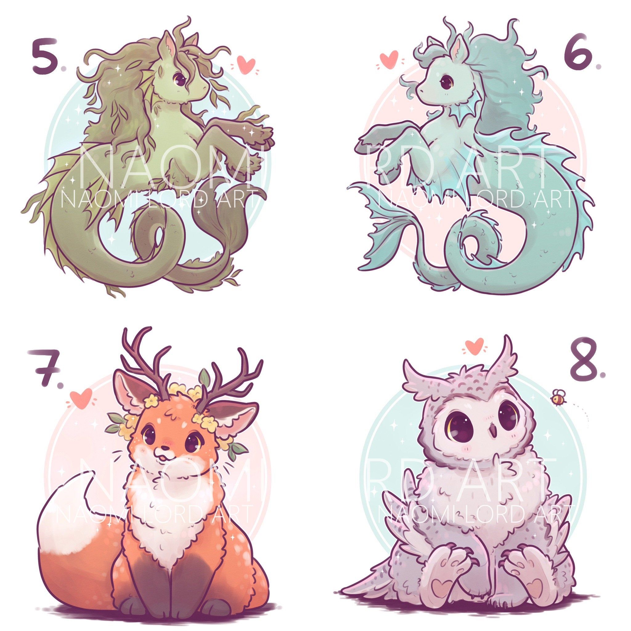 adorable mythical creatures